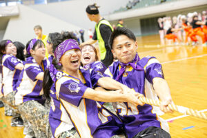 思いっきり楽しんだ秋の一日！姉妹校と合同開催☆ラクタブドームで体育